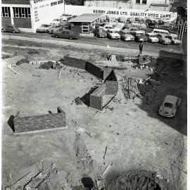 Ghuznee Street, progress work on Glover Park