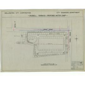 Russell Terrace - proposed motor camp