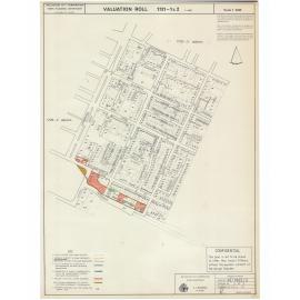 Valuation roll 1731-1 and 2 (Drawing 3 of 3)