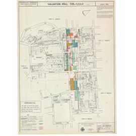 Valuation roll 1729-1  2  3 and 4 (Drawing 2 of 3)
