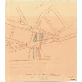 Proposed one-way traffic scheme Lambton Quay - Featherson Street