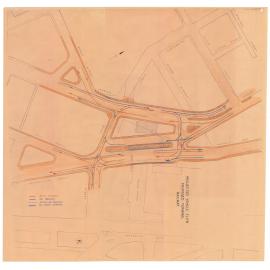 Projected vehicle flow - Proposed terminal railway