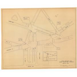 Sketch plan of traffic circulation study - Railway station area
