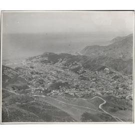Aerial View of Wellington 1947, Island Bay