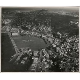 Aerial View of Wellington 1947, Kilbirnie, Recreation ground