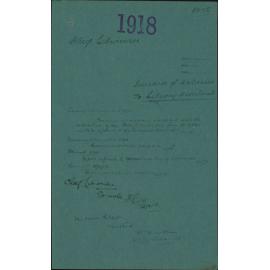 Increase of salaries to Library Assistants - Chief Librarian