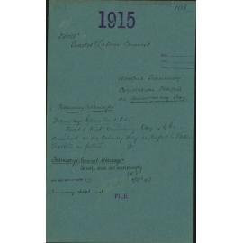 Workers Tramway Concession Tickets on Anniversary Day - Wellington Trades and Labour Council