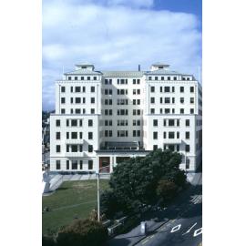 Civic Centre, public areas in vicinity of MOB and Dominion building