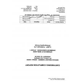Earthworks completion report Spenmoor Street Newlands - SR 184222