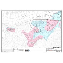 Earthworks cut and fill plans, Woodridge - SR 385160