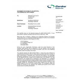 Earthworks asbuilt Red Beech Ave - SR 466549