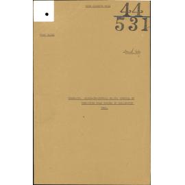 Tramways, Order-in-Council No. 27, removal of remaining tram tracks in Wellington, 1963, Town Clerk