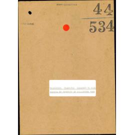 Transport, tramways, ceremony to mark closure of tramways in Wellington 1964, Town Clerk