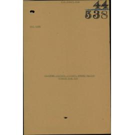 Transport, tramways, accident, runaway car, Tinakori Road, 1922, Town Clerk