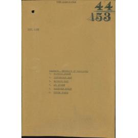 Tramways, extension of tramtracks: Whitmore Street, Customhouse Quay, Waterloo Quay, Aro Street, Wakefield Street, Hunter Street