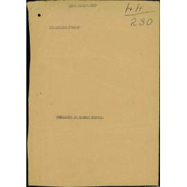 Complaints re tramways service, Sir Kenneth Douglas