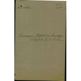 Tramways, report on tramways in England by Mr Caunt, W Caunt