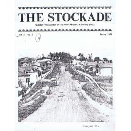 The Stockade, Vol 2 No 2, Spring 1974 - Magazine of the Karori Historical Society (Inc)