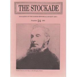 The Stockade, Number 24, 1991 - Magazine of the Karori Historical Society (Inc)