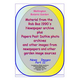 Botanical Clippings Papers Past and 1990's. News Part 2