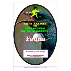 Let's Explore the Wellington Botanic Garden: Fauna