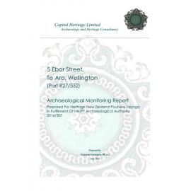 5 Ebor Street, archaeological monitoring report