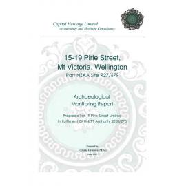 15-19 Pirie Street, archaeological monitoring report