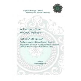 44 Thompson Street, archaeological monitoring report