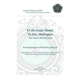47-49 Vivian Street, archaeological monitoring report