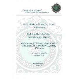 49-51 Hanson Street, archaeological monitoring report