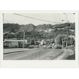 Ottawa Road shops, Ngaio, view looking north