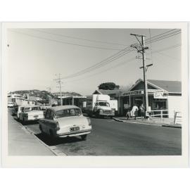 Ottawa Road shops, Ngaio, view looking south