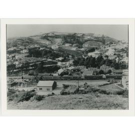 Down Express stopped on Johnsonville Railway Line, Ngaio