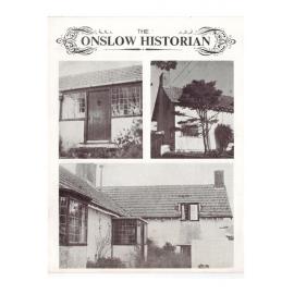 The Onslow Historian, Vol. 1 No. 3, 1971