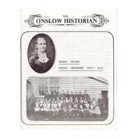 The Onslow Historian, Vol. 2 No. 4, 1972