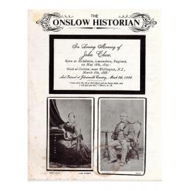 The Onslow Historian, Vol. 3 No. 2, 1973