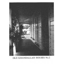 The Onslow Historian Double Issue, Vol. 7 No. 3 and 4, (1977), Old Khandallah Houses No. 2