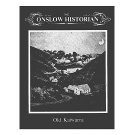 The Onslow Historian, Vol. 10 No. 2, 1980, Old Kaiwarra