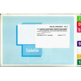 Community development, Early childhood, Capital Kids Childcare Centre