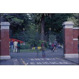 Botanical Gardens, entrance