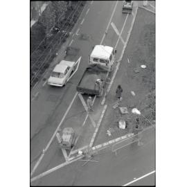 Roadworks, Victoria Street and Wakefield Street intersection