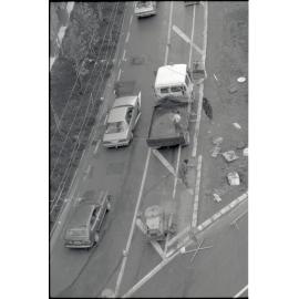 Roadworks, Victoria Street and Wakefield Street intersection