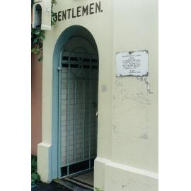 Male Toilet, Lambton Quay