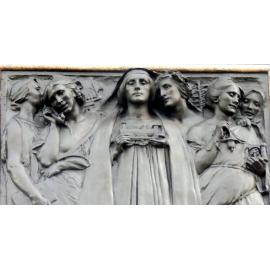 Queen Victoria Statue, Kent Terrace -  Decorative Panel