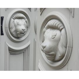 Lion decoration, Faculty of Law Building