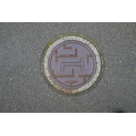 Wellington City Manhole Cover