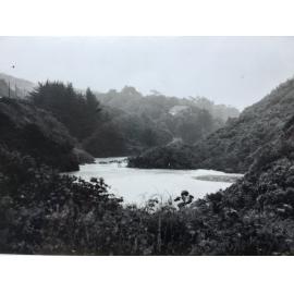 Flooding of Wilton's Bush, Wilton House in background