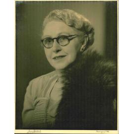Photograph of Rose (nee Hellewell), wife of W Appleton, Mayor 1944-1950