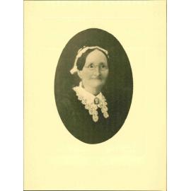 Photograph of Jane (nee Paul), wife of G Allen, Mayor 1879