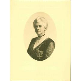 Photograph of Jacobina (nee McGregor), wife of J P Luke, Mayor 1913-1921